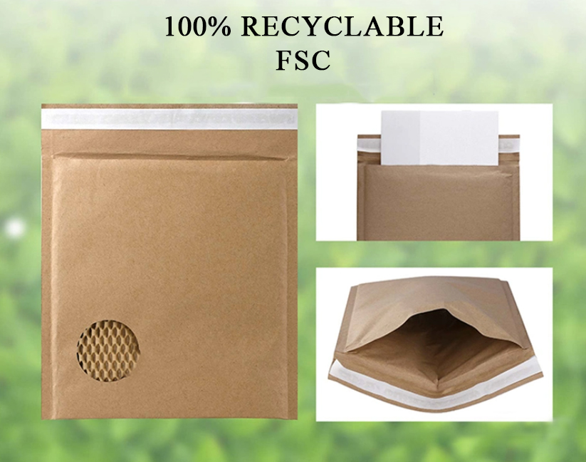 Honeycomb Padded Mailer: Πείτε αντίο στις πλαστικές συσκευασίες που δεν θα εξαφανιστούν