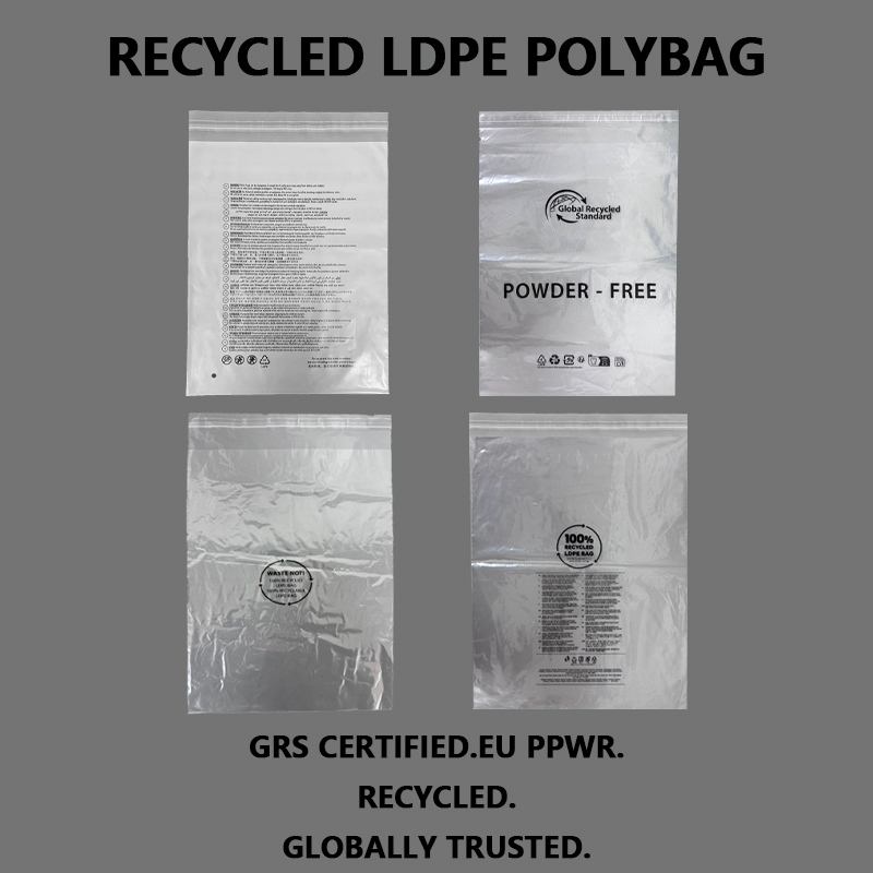 Η Zeal X λανσάρει την ανακυκλωμένη πολυτσάντα LDPE με πιστοποίηση GRS για βιώσιμες συσκευασίες ένδυσης και λιανικής